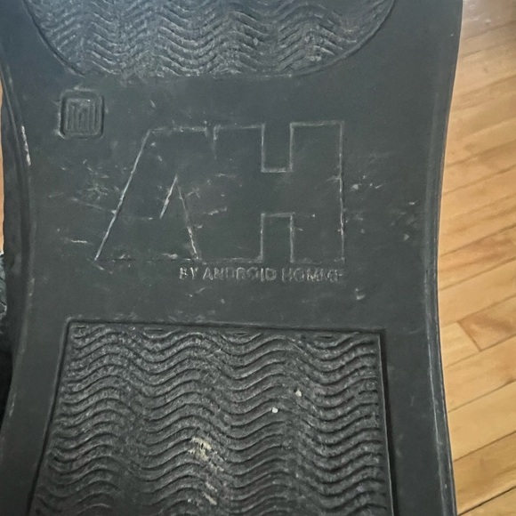 AH by Android Homme snakeskin sneakers in dark grey - Picture 6 of 8